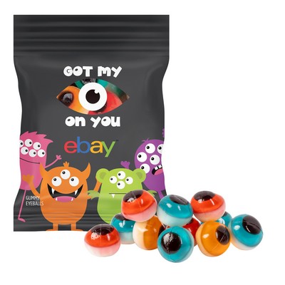 Clever Candy 2oz. Full Color DigiBag™ with 3D Gummy Eyeballs