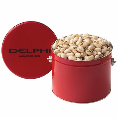 Half Gallon Snack Tins - Pistachio