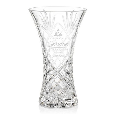 Taunton Vase - Lead Crystal 10½"