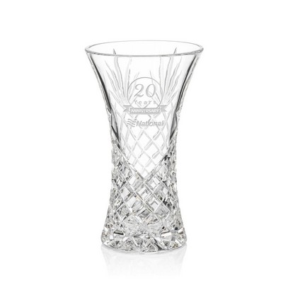 Marilla Vase - Lead Crystal 7½"