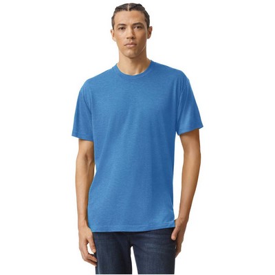 American Apparel Unisex Triblend Short-Sleeve Track T-Shirt