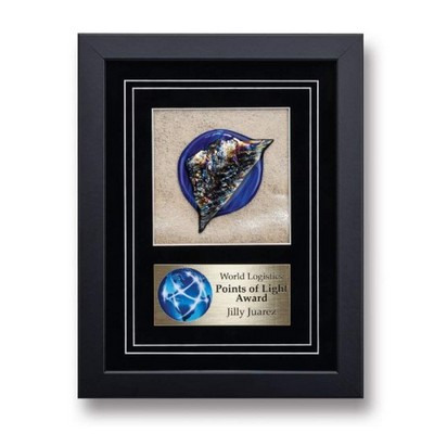 Virtuoso Plaque - Blue/Black 10½"x13½"