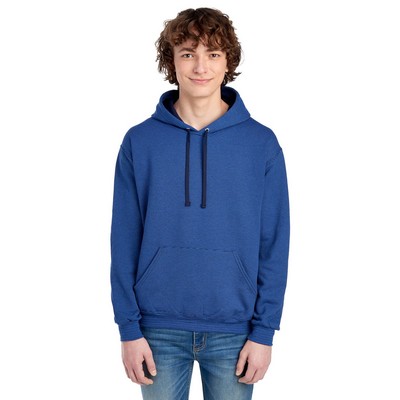 Fruit of the Loom Adult Sofspun® Striped Hooded Sweatshirt