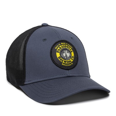 ProFlex® Adjustable Premium Twill Cap w/Mesh Back