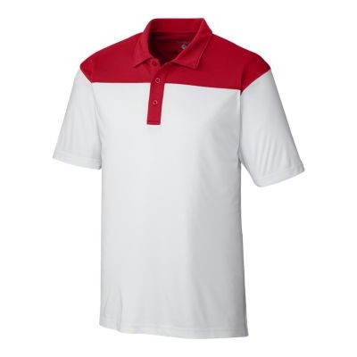 Clique Parma Colorblock Tech Jersey Mens Polo