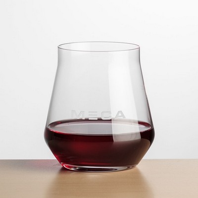 Bretton Stemless Wine - 12oz Crystalline