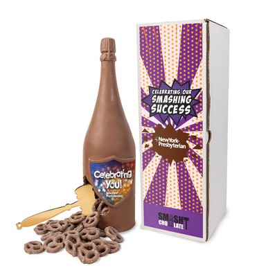 Mega Smash Chocolate with Mini Milk Pretzels