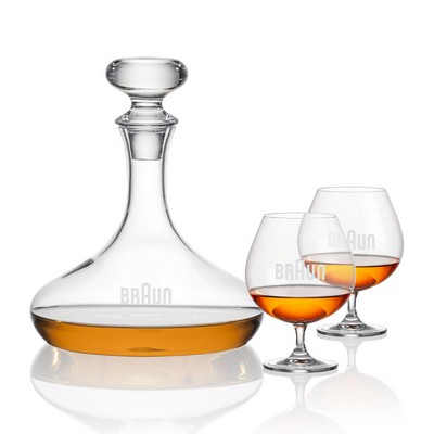 Stratford Decanter & 2 Coleford Cognac