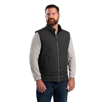 Berne Apparel Men's Heartland Fleece-Lined Ripstop Vest