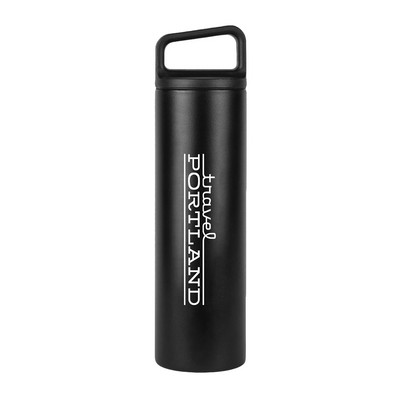 MiiR® Vacuum Insulated Wide Mouth Bottle - 20 Oz. - Black Powder