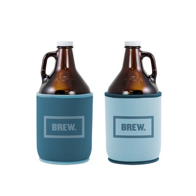 Neoprene Growler Cover Sleeve w/Bias Trim