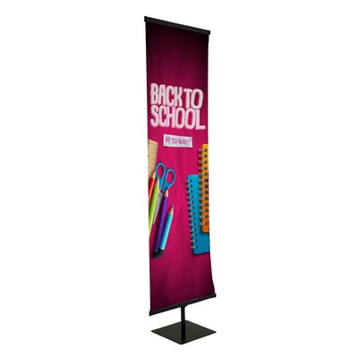 24" Everyday Snap Rail Banner Display Kit