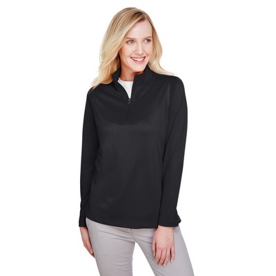 Harriton Ladies' Advantage Snag Protection Plus Quarter-Zip