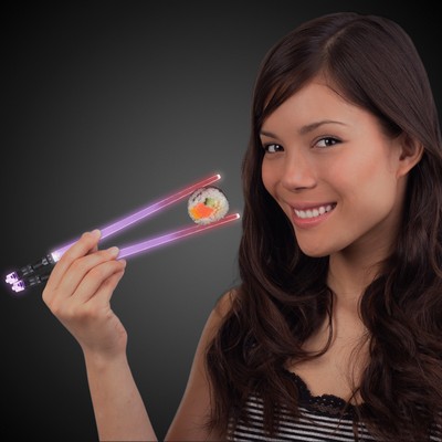 Pad Printed LED Saber Chopsticks