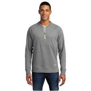 New Era® Men's Sueded Cotton Blend ¼-Zip Pullover Tee