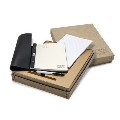 Simply Leather Desk Pad Set