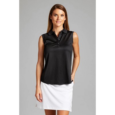 Bermuda Sands Ladies Gigi Solid Sleeveless Polo