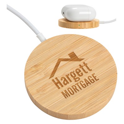 Magport Bamboo 15W Wireless Charger