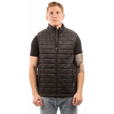 Burnside Adult Box Quilted Puffer Vest