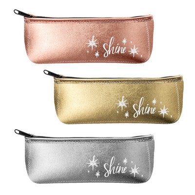 Metallic Canoe Pouch