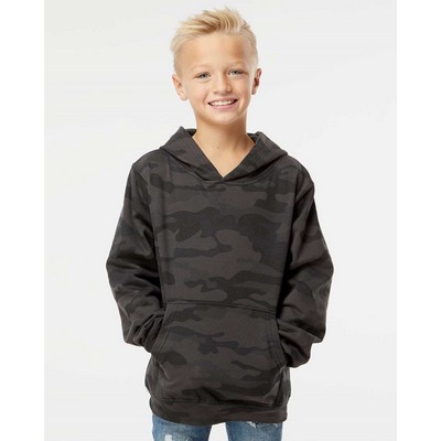 Independent Trading Co. Youth Midweight Hooded Pullover Sweatshirt