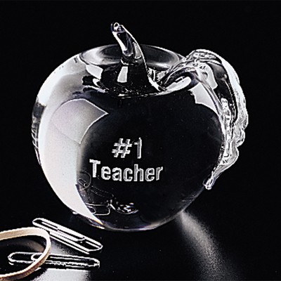 Apple Paperweight 3-1/4"