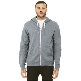 Bella+Canvas® Unisex Sponge Fleece Full-Zip Hoodie