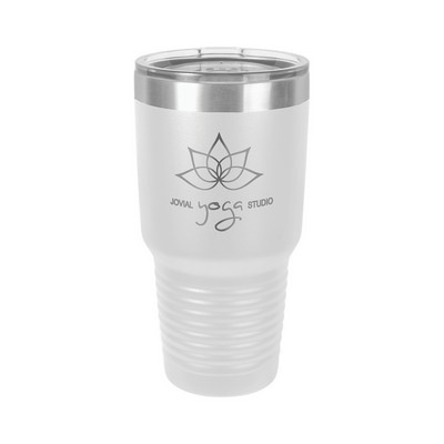 30 Oz. White Polar Camel Ringneck Tumbler