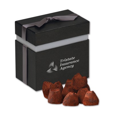 Cocoa Dusted Truffles in Elegant Treats Gift Box