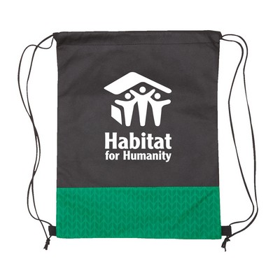 Pathway Non-Woven Drawstring Backpack