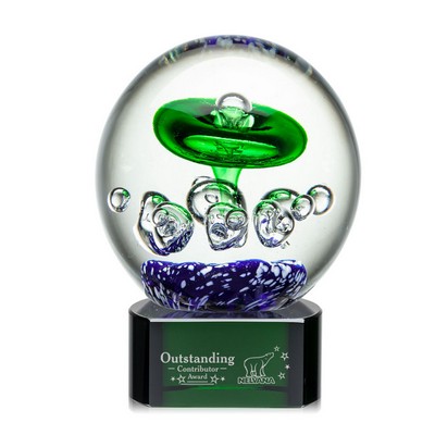 Aquarius Award on Paragon Green - 6¼" Diam