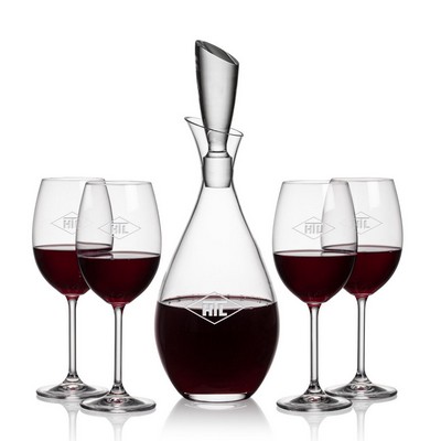 Juliette Decanter & 4 Blyth Wine