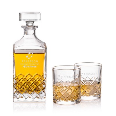 Longford Decanter & 2 On-the-Rocks