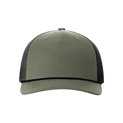 Richardson® 5-Panel Trucker w/Rope Cap