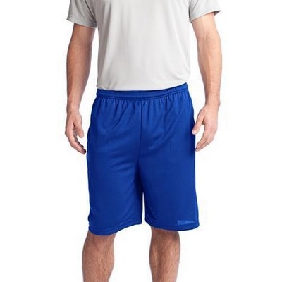 Sport-Tek® Men's PosiCharge® Tough Mesh Pocket Shorts