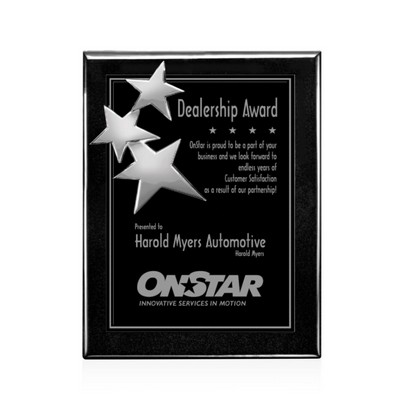 Constellation Plaque - Black/Chrome 8"x10"