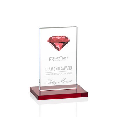 Bayview Gemstone Award - Ruby 5"