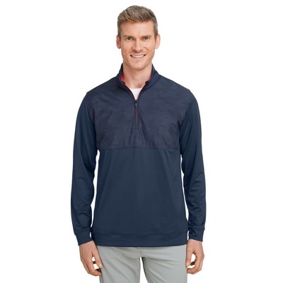 PUMA GOLF Men's Volition Camo Cover Quarter-Zip