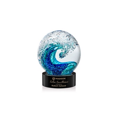 Surfside Award on Stanrich Black - 3" Diam