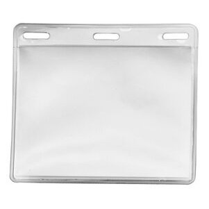 4" X 3" Blank Horizontal Vinyl Pouch