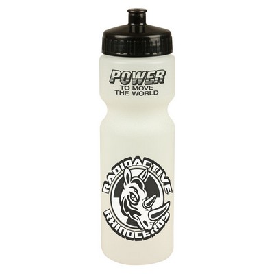 28 Oz. Glow In The Dark Bike Bottle