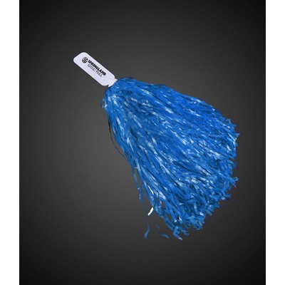 16" Blue Plastic Pom Pom