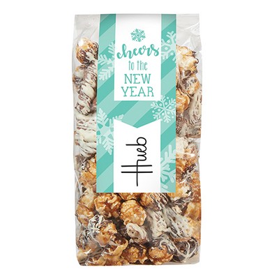 Contemporary Popcorn Gift Bag - Chocolate Pretzel & Potato Chip Popcorn