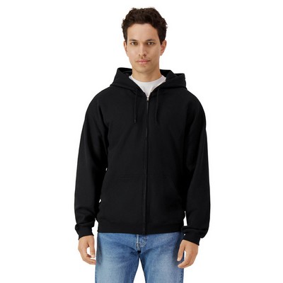 Gildan Unisex Softstyle Fleece Full Zip Hooded Sweatshirt