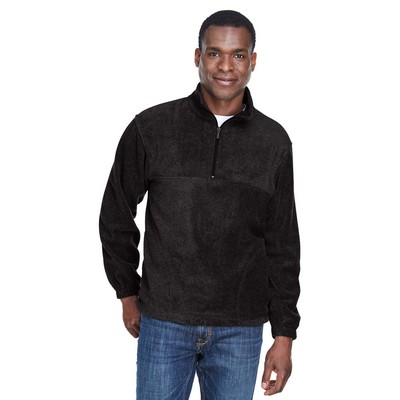 Harriton Adult Quarter-Zip Fleece Pullover