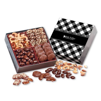 Black Plaid Gift Box w/ Signature Assortment