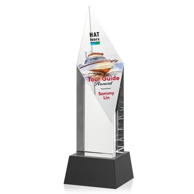 VividPrint™ Award on Base - Vertex/Black 12"