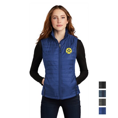 Port Authority® Ladies Packable Puffy Vest