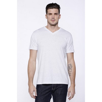 STAR TEE Men's Triblend V-Neck T-Shirt