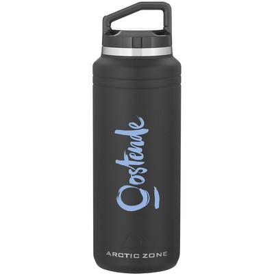 32 oz Arctic Zone Titan Thermal Hp Copper Bottle (Black)